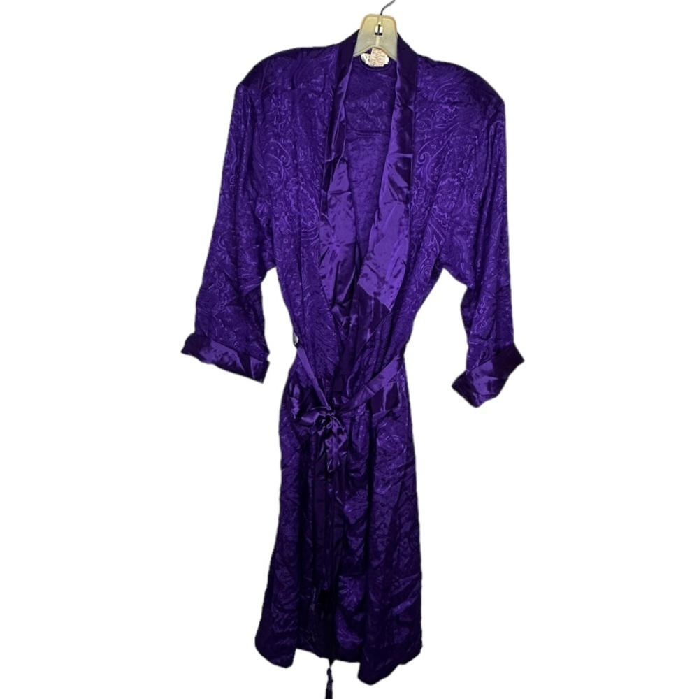 Vintage Victoria's Secret‎ Gold Label Purple Robe